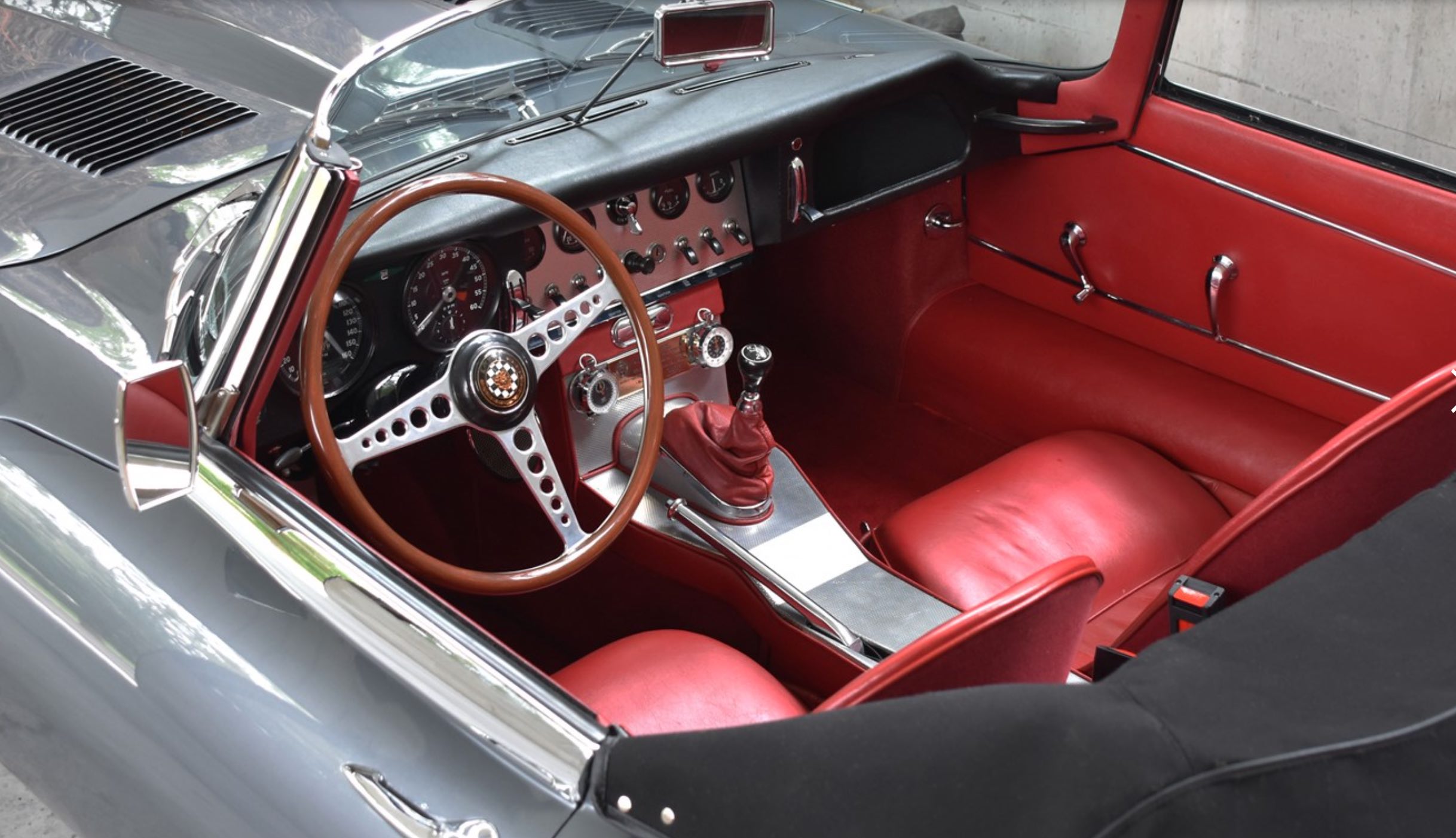 Pristine E-Type Series 1 takes you back to the factory floor