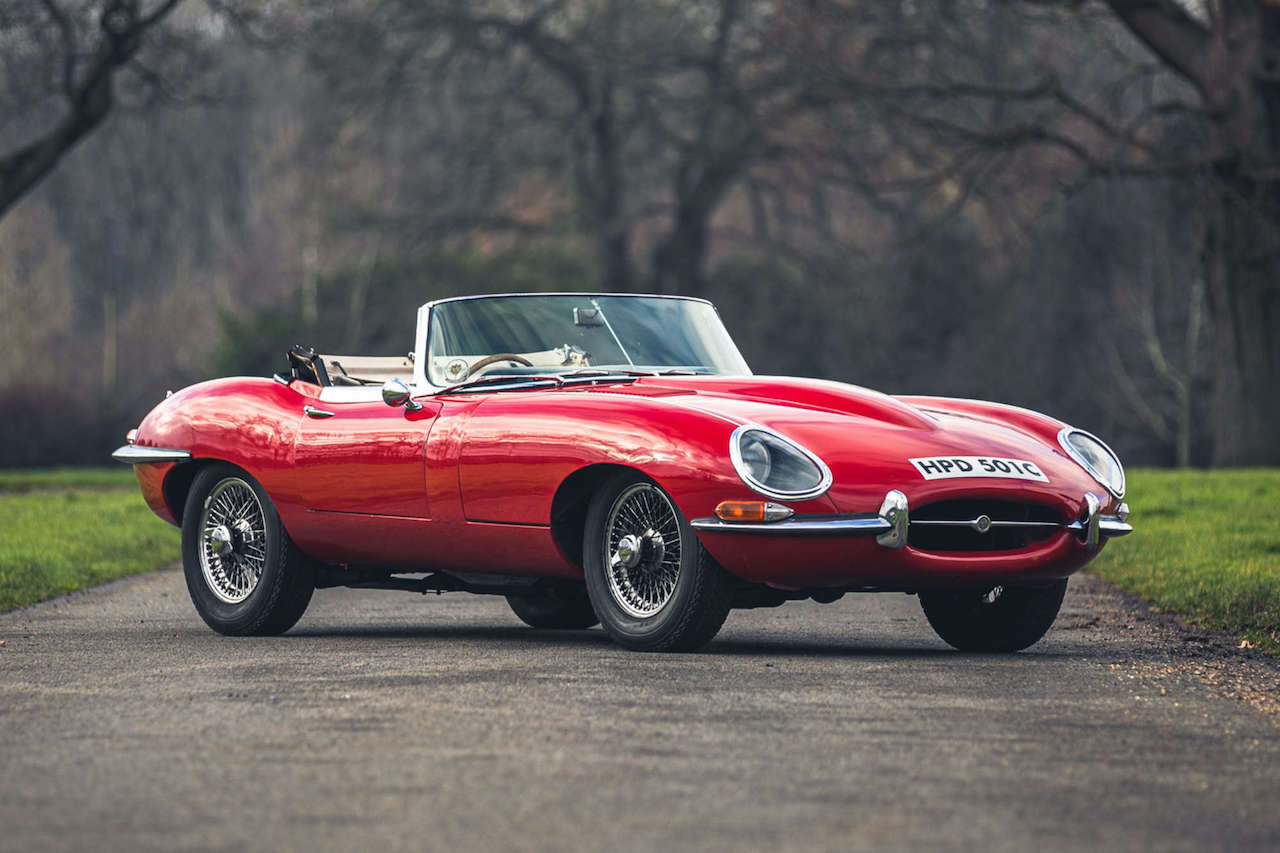 Chassis No 60 Jaguar E-Type up for grabs with Silverstone Auctions