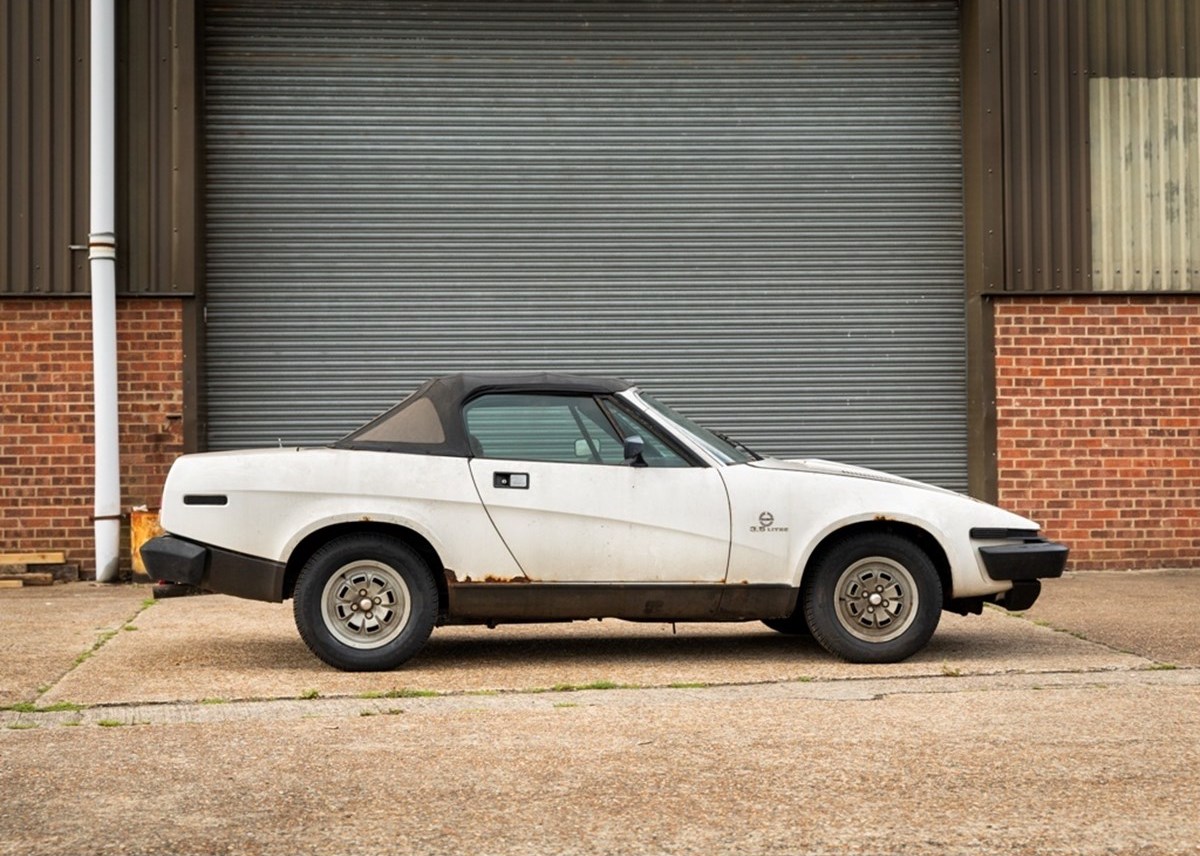 Unregistered pre-production Triumph TR8 with 73 miles heads to auction