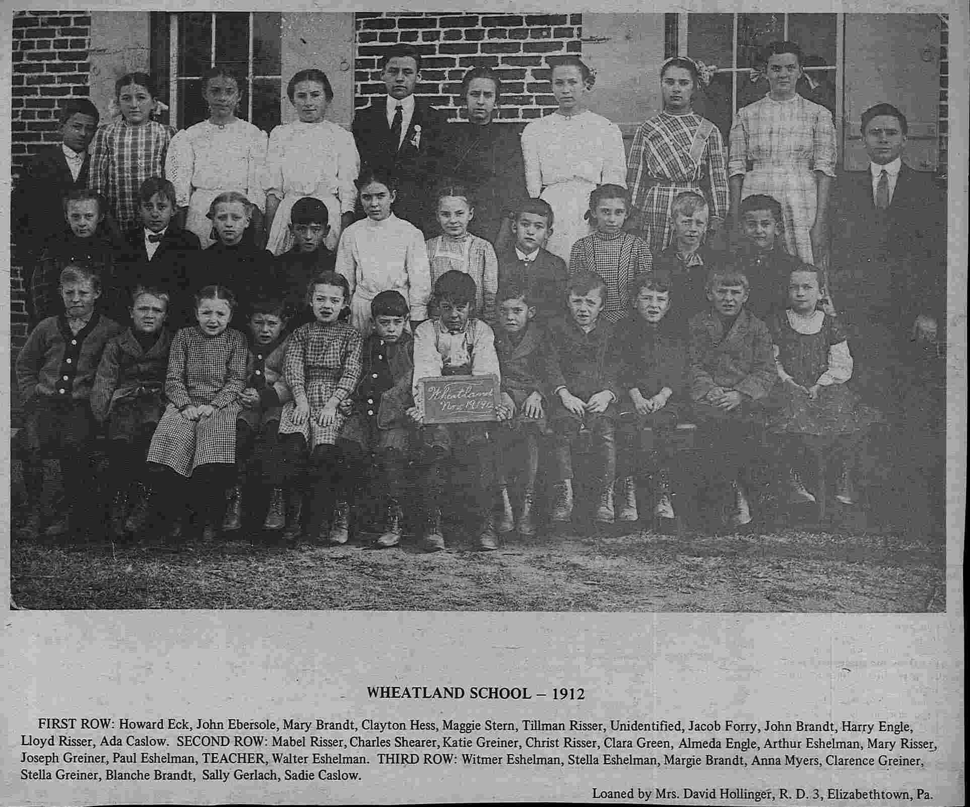 Wheatland School 1912 – Mennonite Life