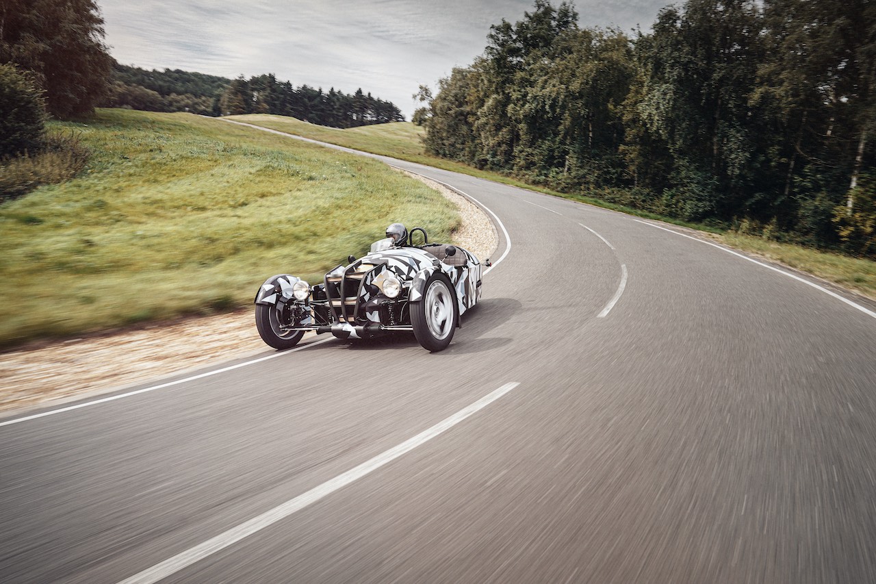 Morgan Motor Company shows off new 3 Wheeler prototype