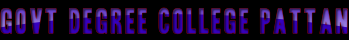 Government Degree College, Pattan