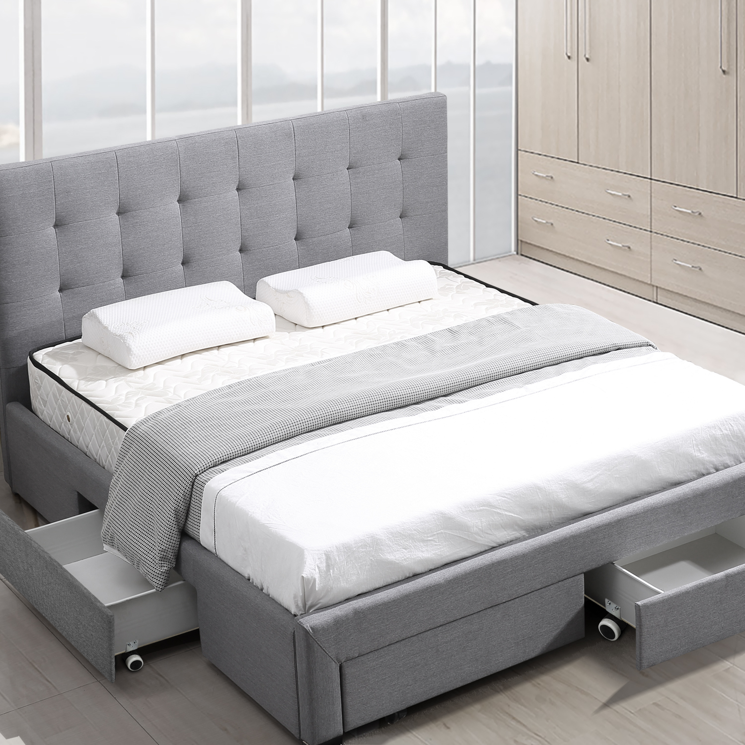 ebay queen bed frame