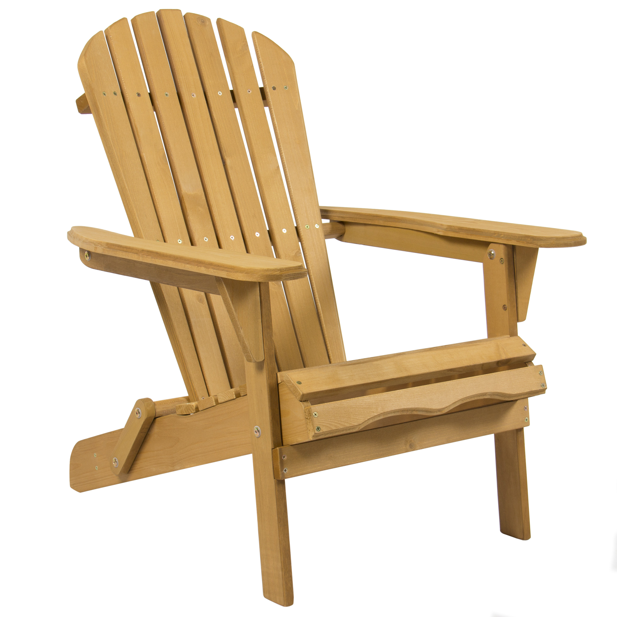 BCP klappbar Holz Adirondack Chair-Natural Finish eBay