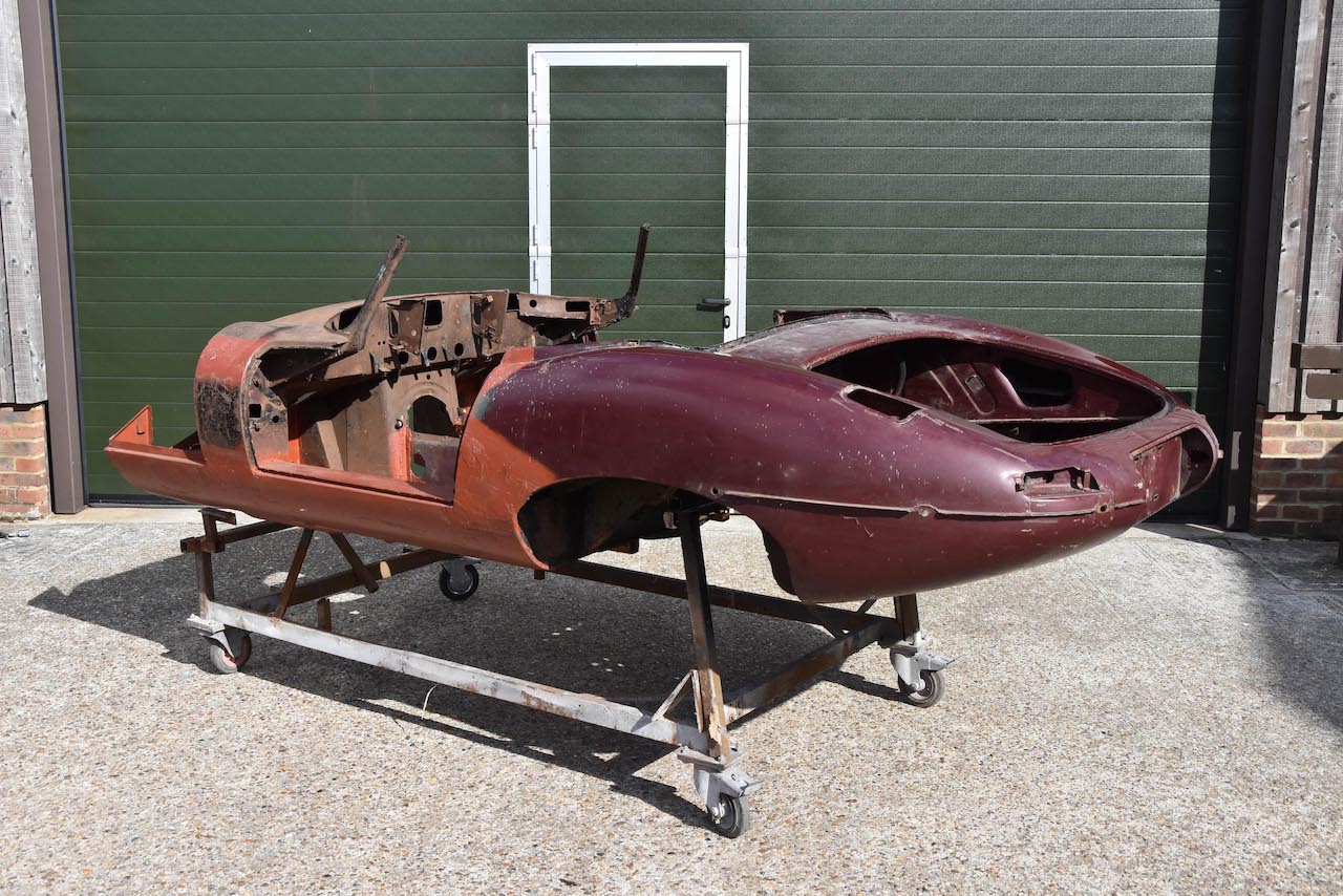 E-type that crashed at Snetterton in 1965 to be restored