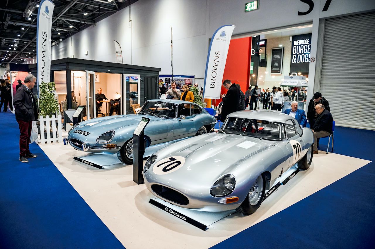 London Classic Car Show to mark Jaguar E-Type 60th Birthday