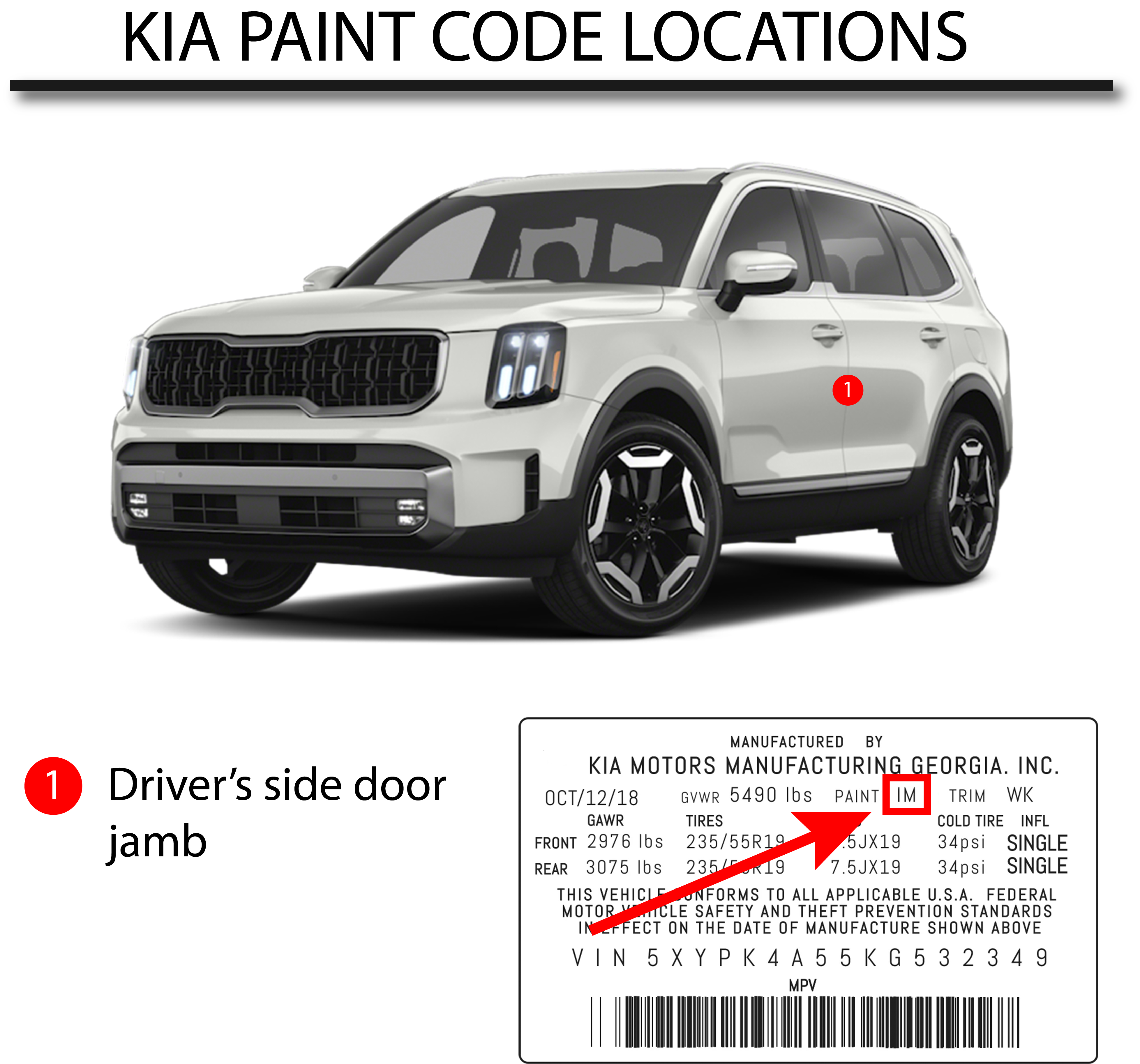 Automotive Paint for KIA I7, Green Tea Latte/Alien