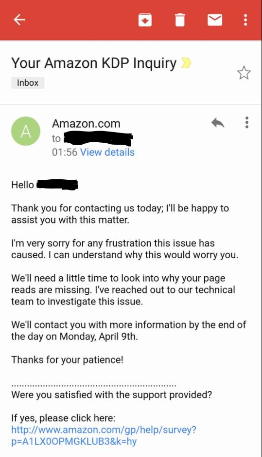 KU Amazon response 1