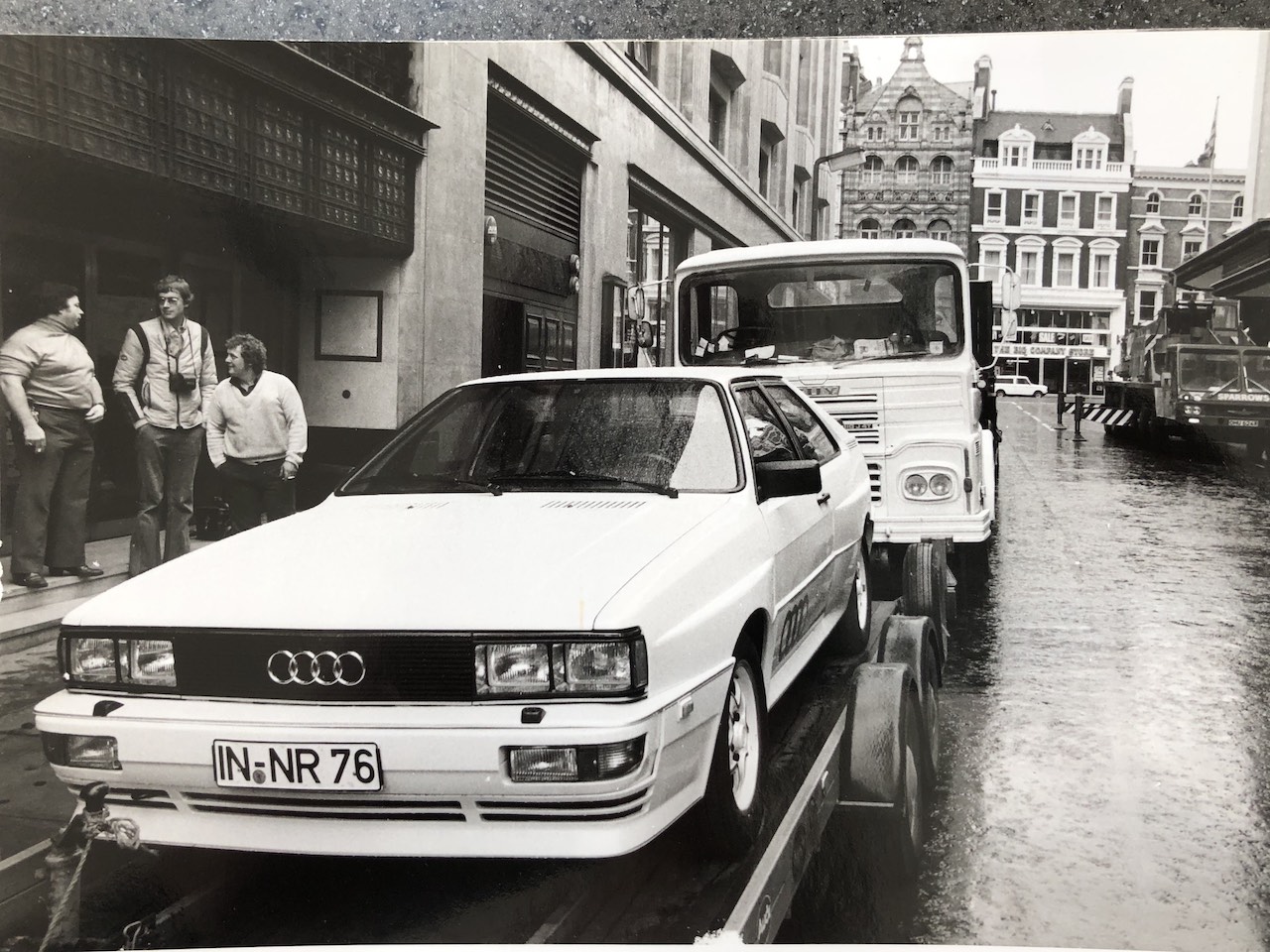 Audi UK Rally Team recall iconic game changing Audi quattro