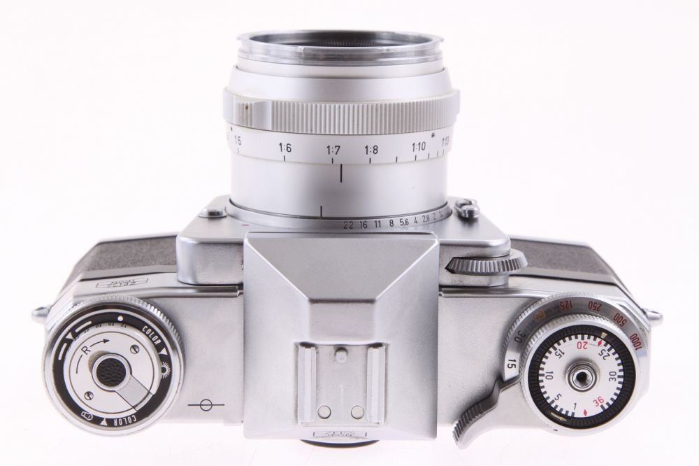 Zeiss Ikon Contarex z obiektywem S-Planar 50mm F4 Carl Zeiss