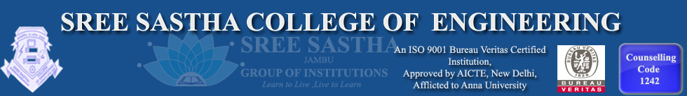 SREE SASTHA COLLEGE OF ENGINEERING
