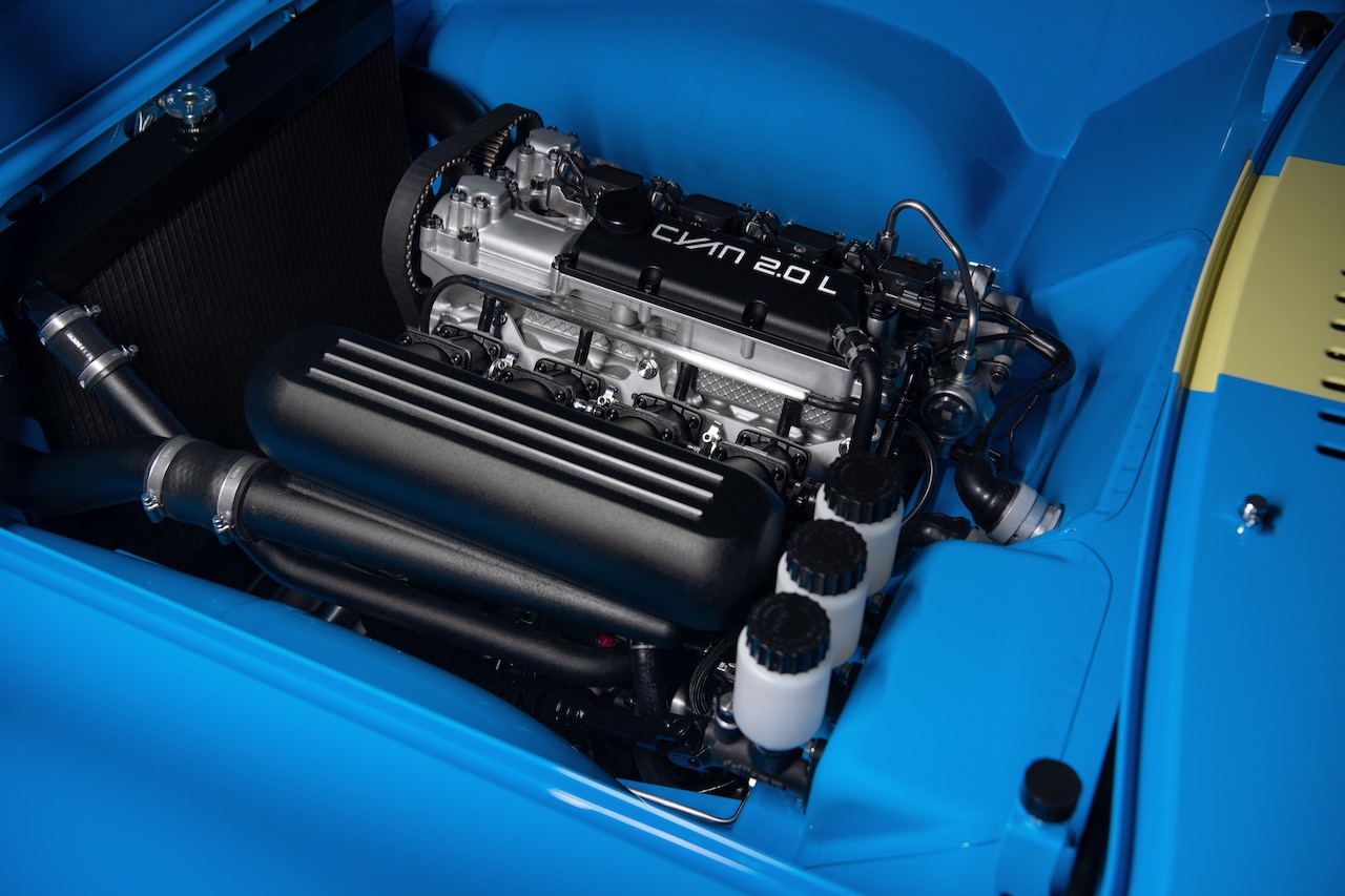 A closer look at the Volvo P1800 Cyan