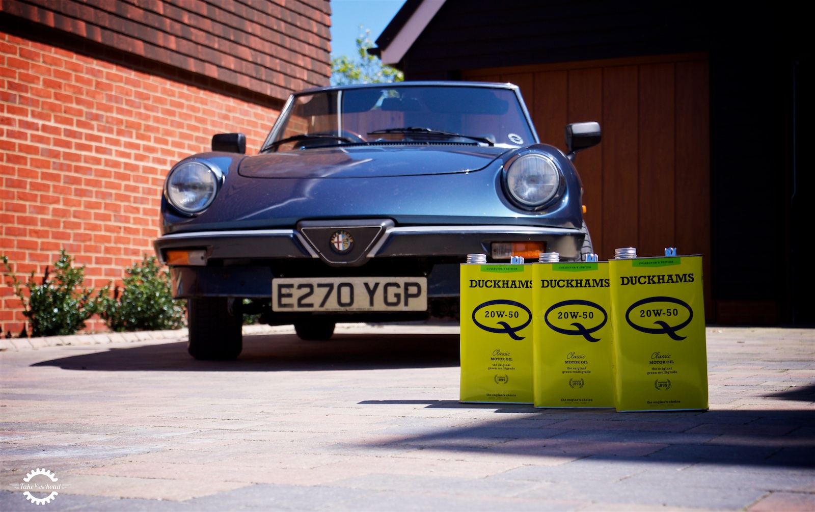 Take to the Roads Garage - Episode 13 Alfa Spider Oil Change with Duckhams Oil
