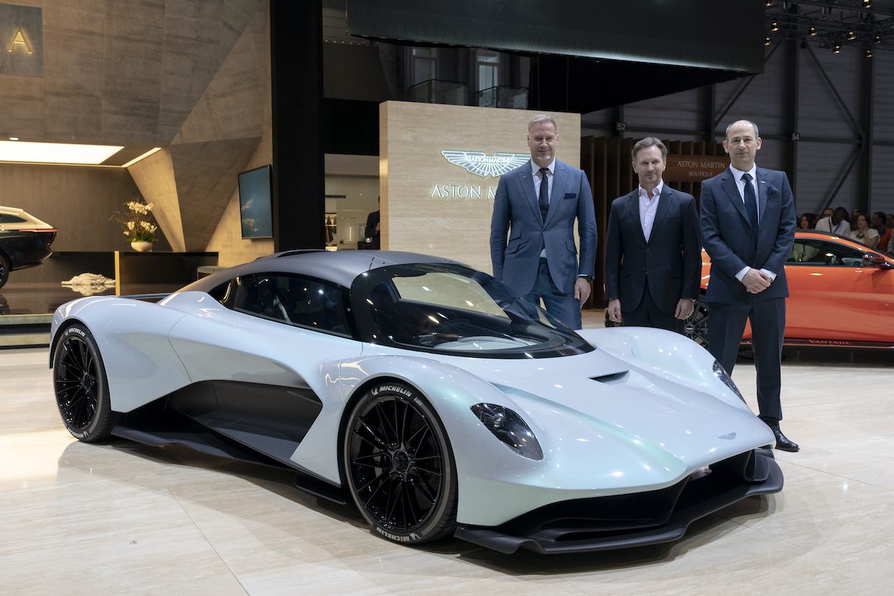 Aston Martin lights up Geneva Motor Show
