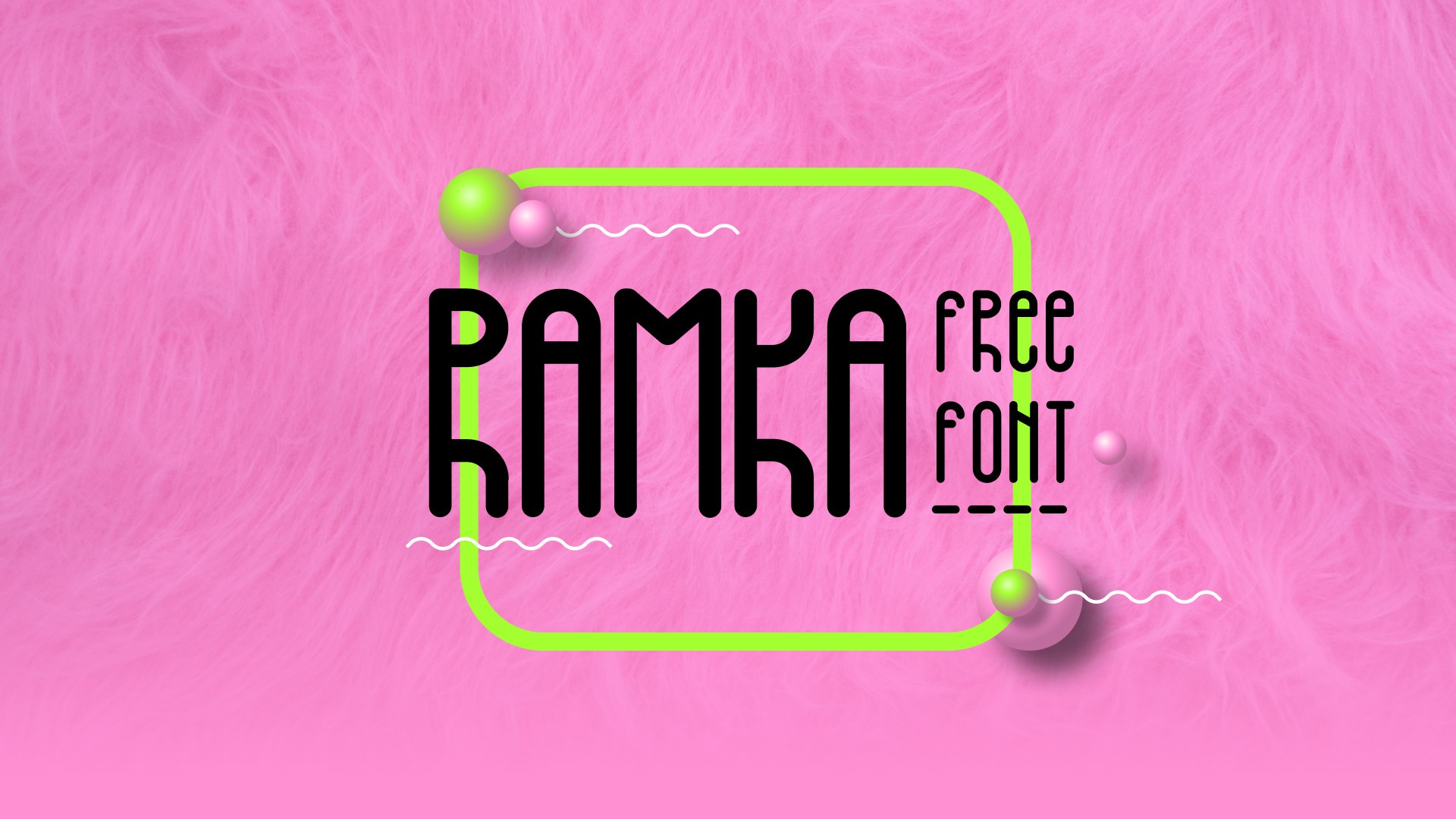 Ramka-free font