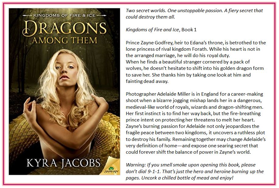 Dragons Among Them by Kyra Jacobs blurb