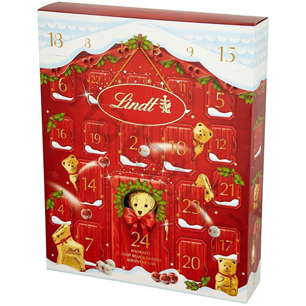 Lindt Teddy Bear & Friends Advent Calendar 250g Chocolate Christmas ...