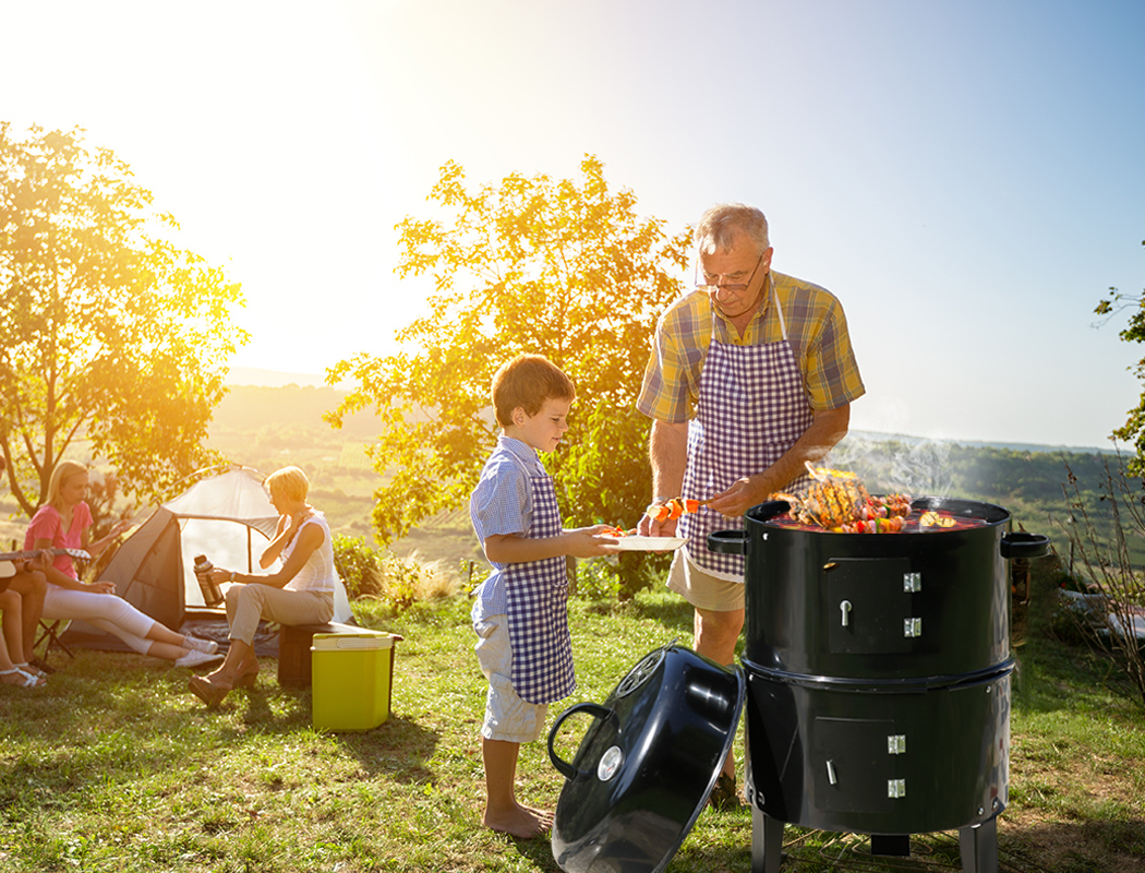 Charcoal BBQ Grill Portable Hibachi Barbecue Outdoor Foldable Camping Picnic - Picture 22 of 69