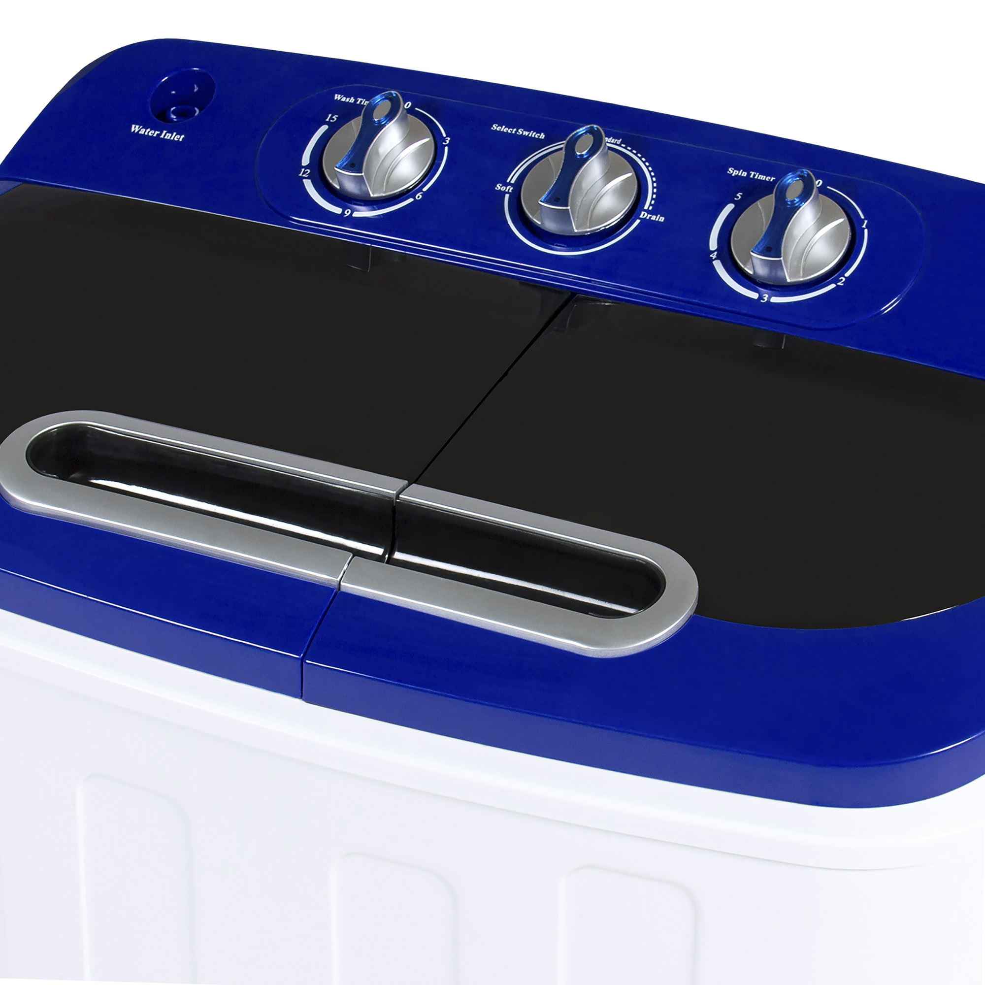 BCP Portable Mini Washing Machine & Spin Cycle w/ Hose, 13lbs Capacity
