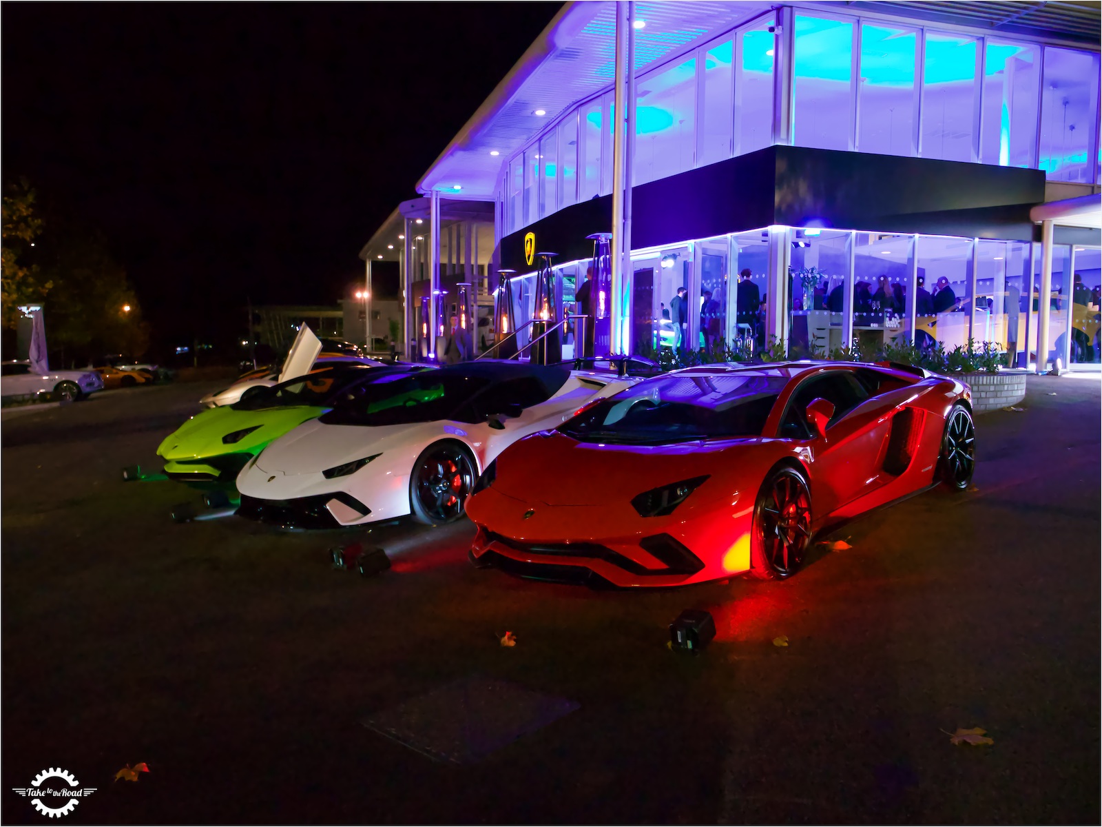 Take to the Road attends opening of new Lamborghini Tunbridge Wells