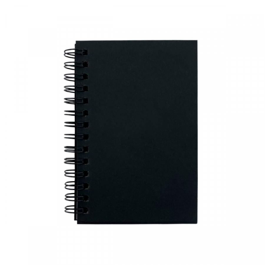 Mini libreta de notas negro, A6