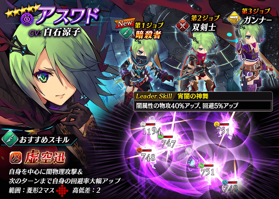 【タガタメ】アスワドは強い？評価と運用まとめ