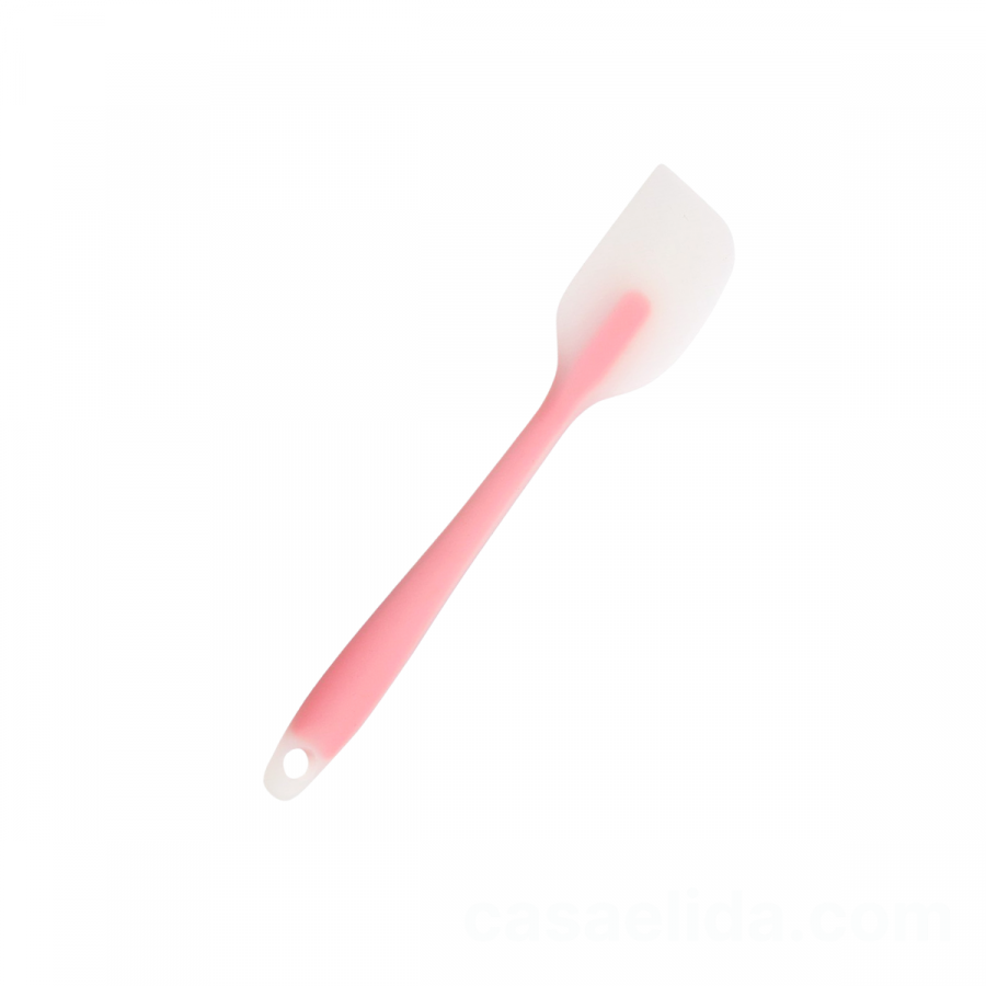 Espátula de silicona rosado, 28cm