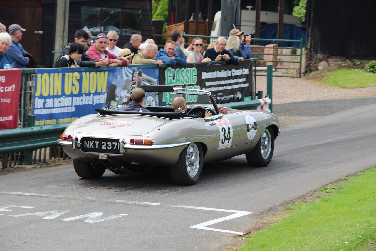 Celebrating 60 years of the Jaguar E-type at Shelsley Walsh Hillclimb