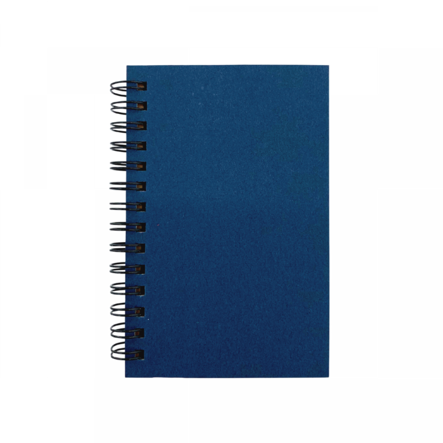 Mini libreta de notas  azul, A6