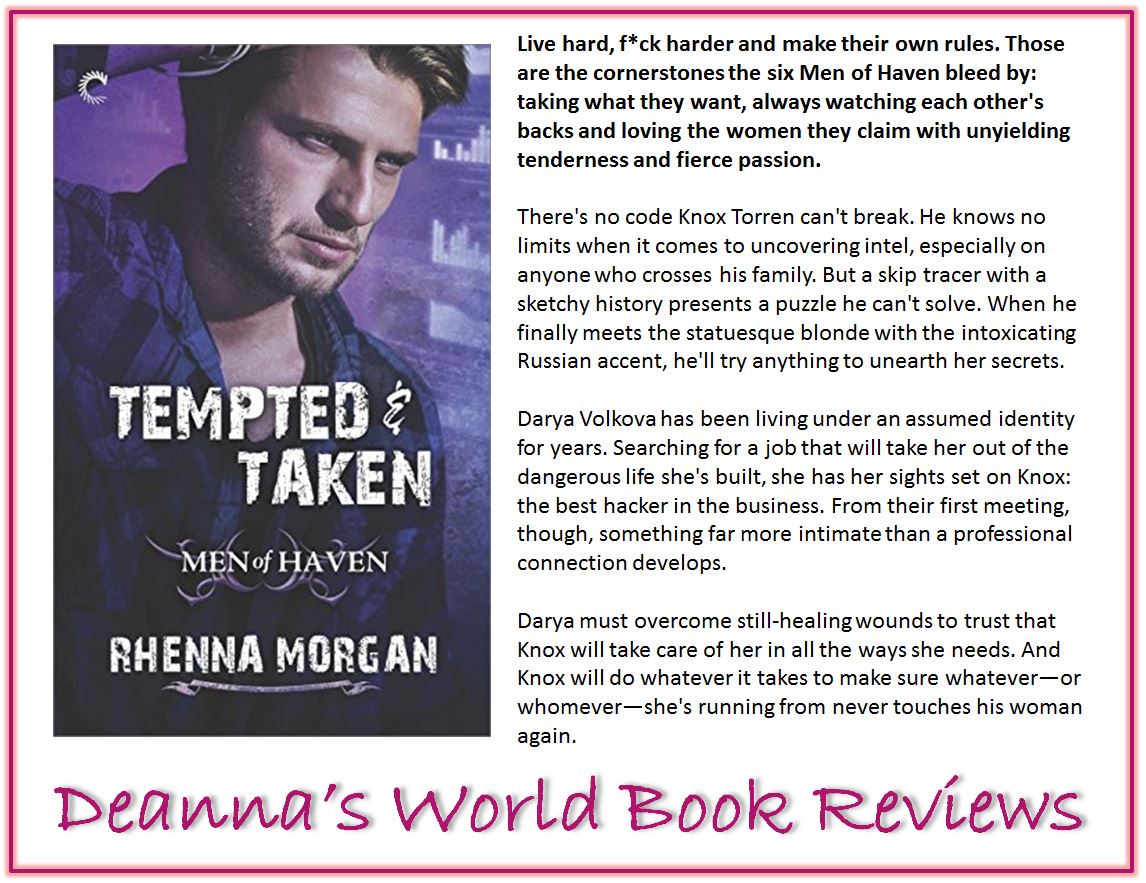 Tempted and Taken by Rhenna Morgan blurb