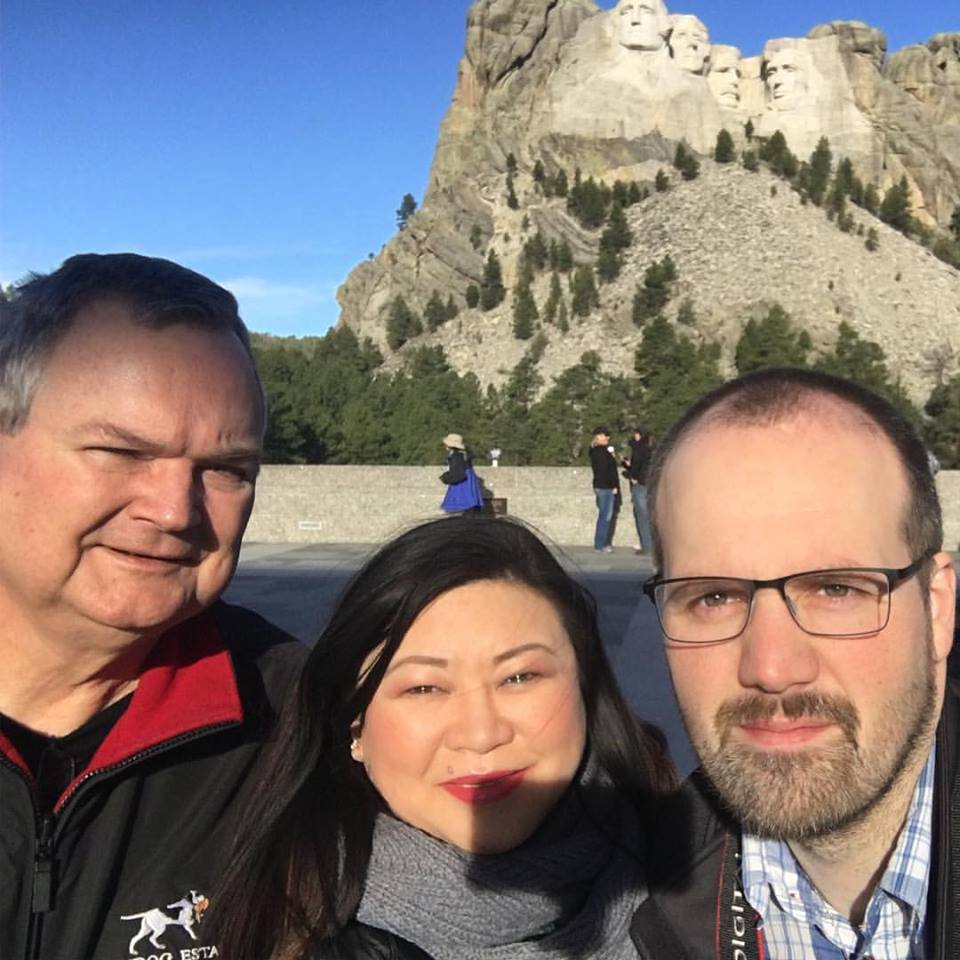 At Mount Rushmore