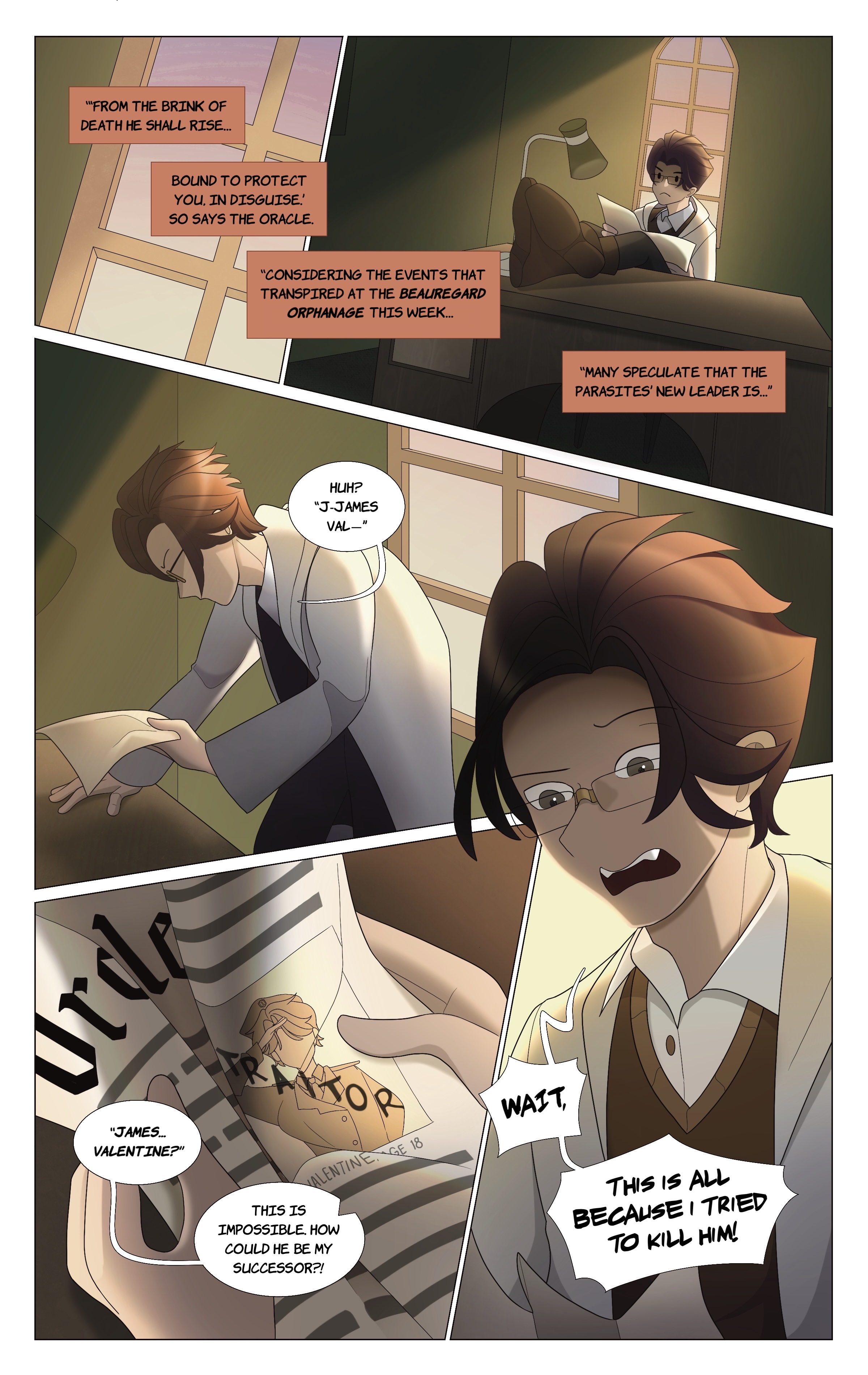 Chapter 3: Page 18 of VALENTINE Comic