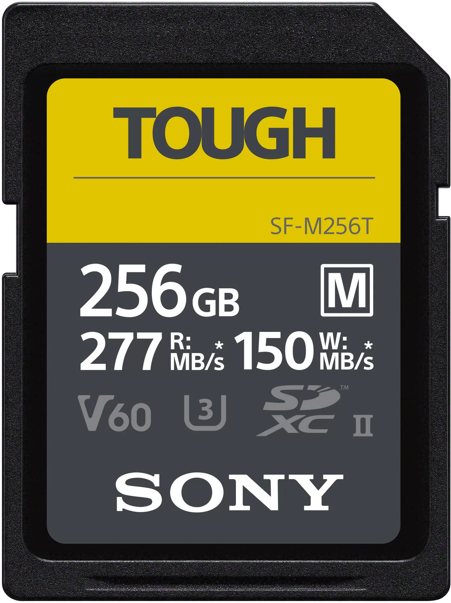 Sony 256GB SF-M Tough Series UHS-II SDXC Memory Card SFM256T/T1