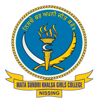 Mata Sundri Khalsa Girls College, Karnal