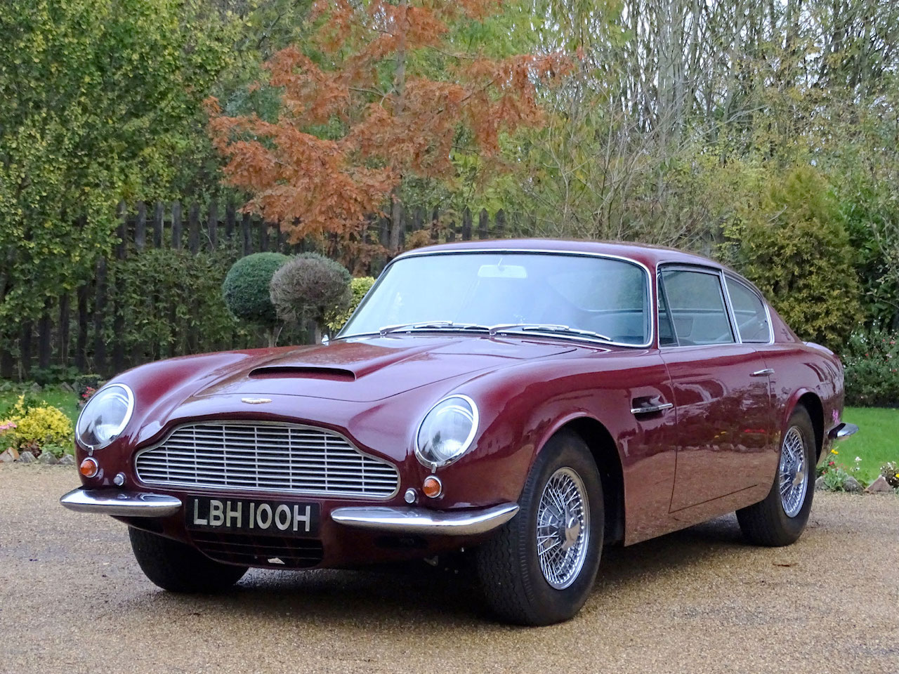 Ex Works Aston Martin DB6 with Royal connection at H&H Sale