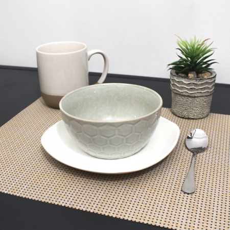 Bowl  verde, 6.5xØ14cm 