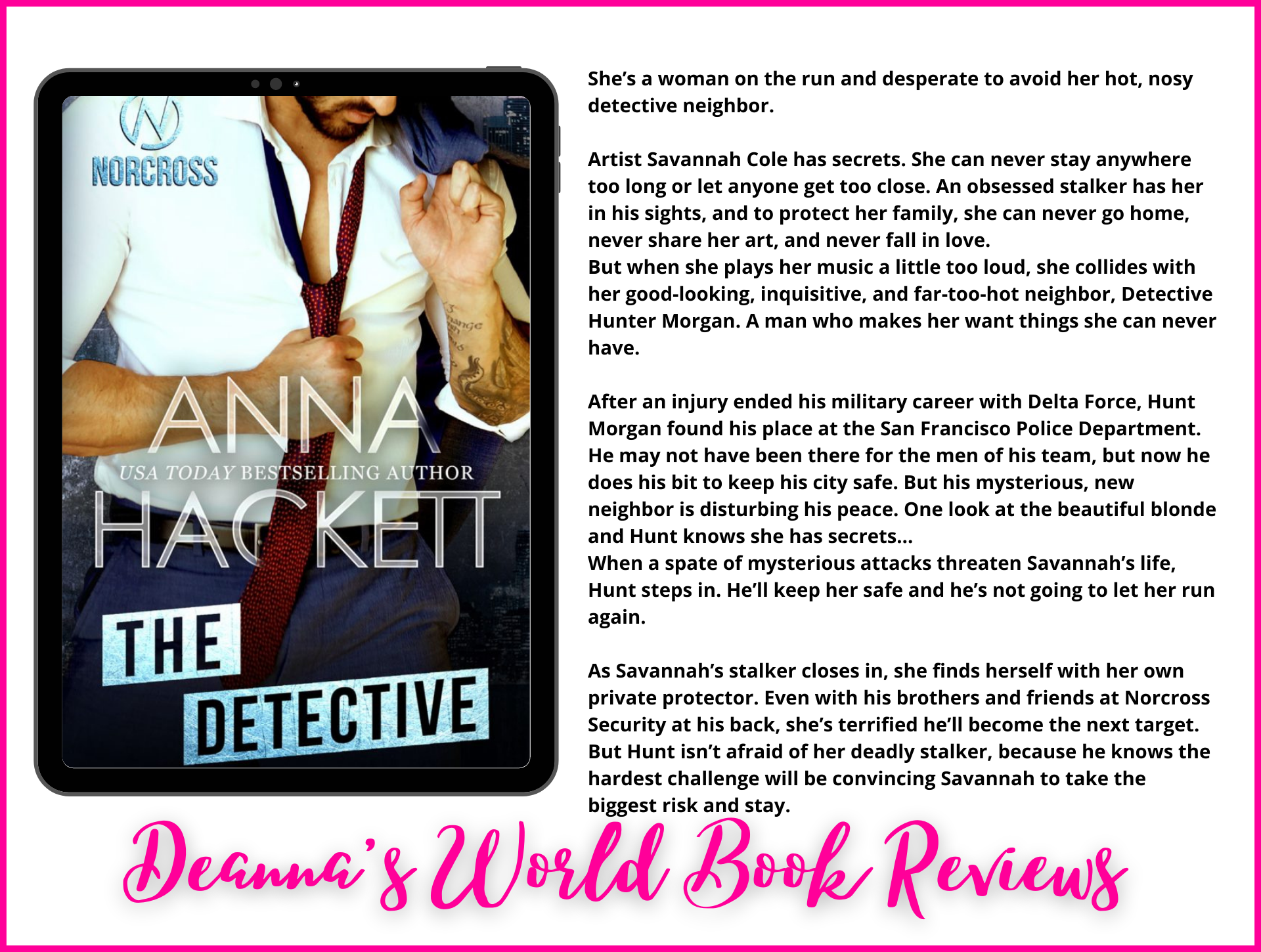 The Detective by Anna Hackett blurb