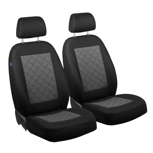 CAR SEAT COVERS FOR VOLKSWAGEN JETTA FRONT SEATS BLACK GREY eBay