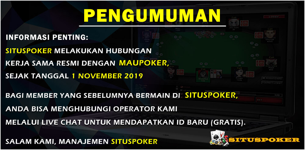 migrasi SITUSPOKER 2019