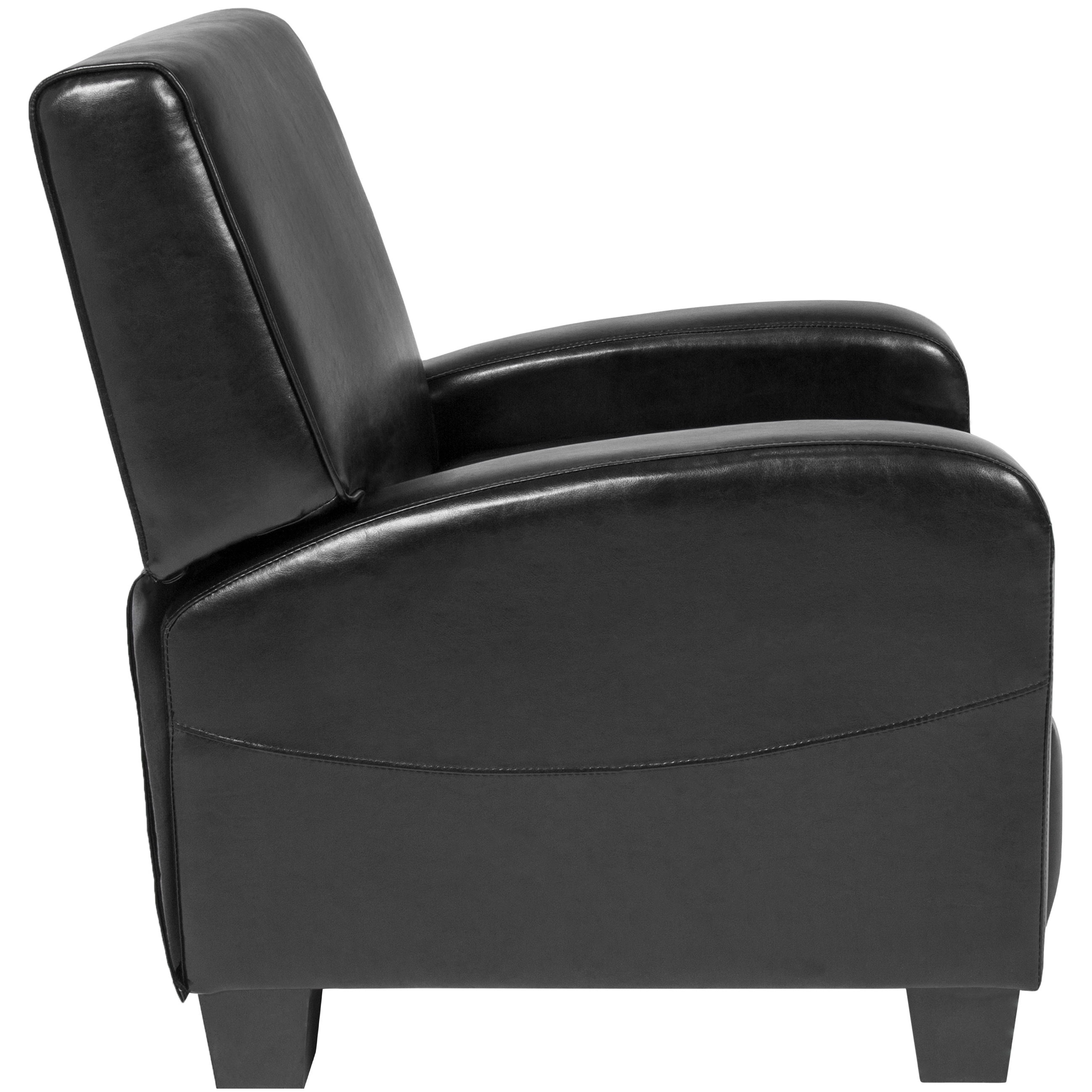BCP Faux Leather Recliner Chair Black eBay