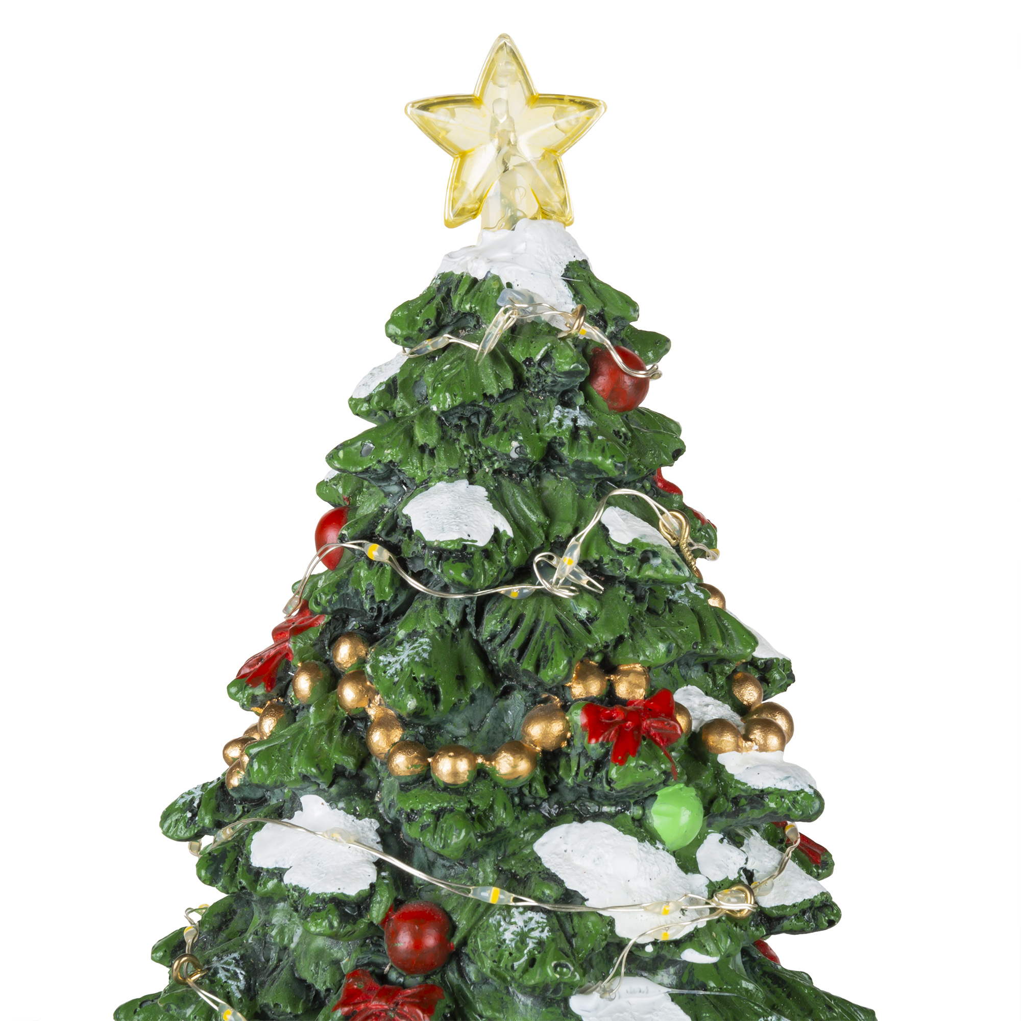 Pre Lit Christmas Tree With Rotating Stand 