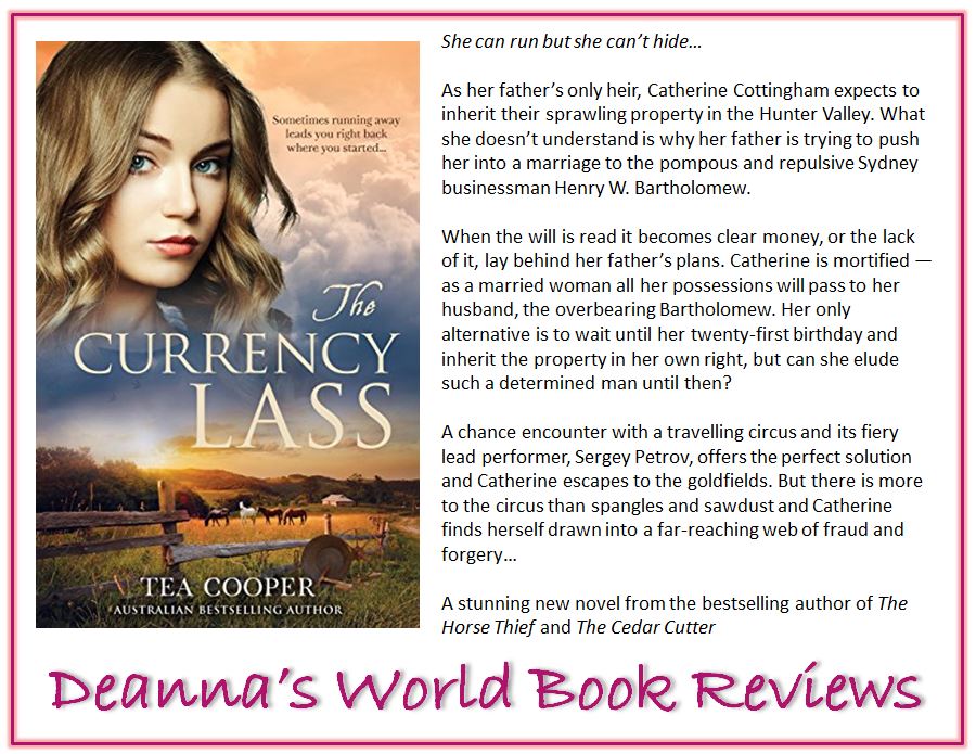 The Currency Lass by Tea Cooper blurb