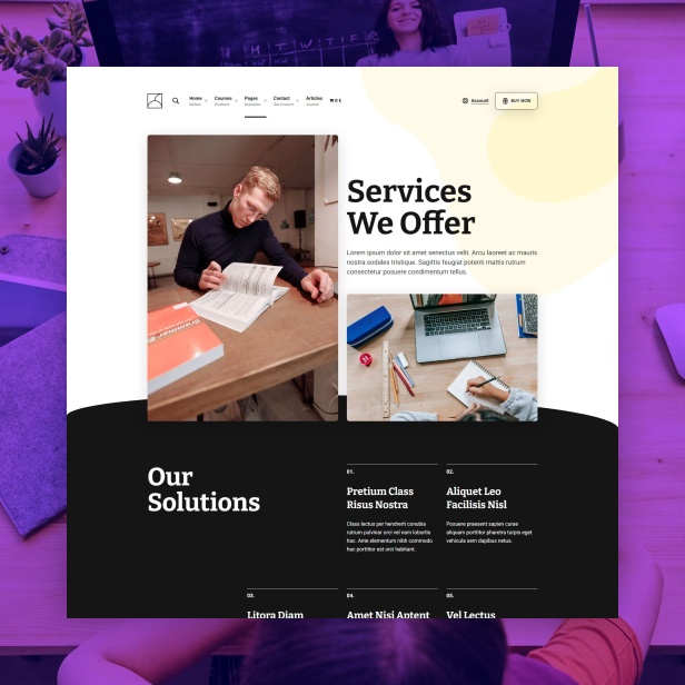 Francesca - Chủ đề WordPress dành cho gia sư có thể truy cập được - 7