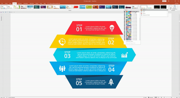 Multipurpose Infographics PowerPoint Templates v.5.4 - 2