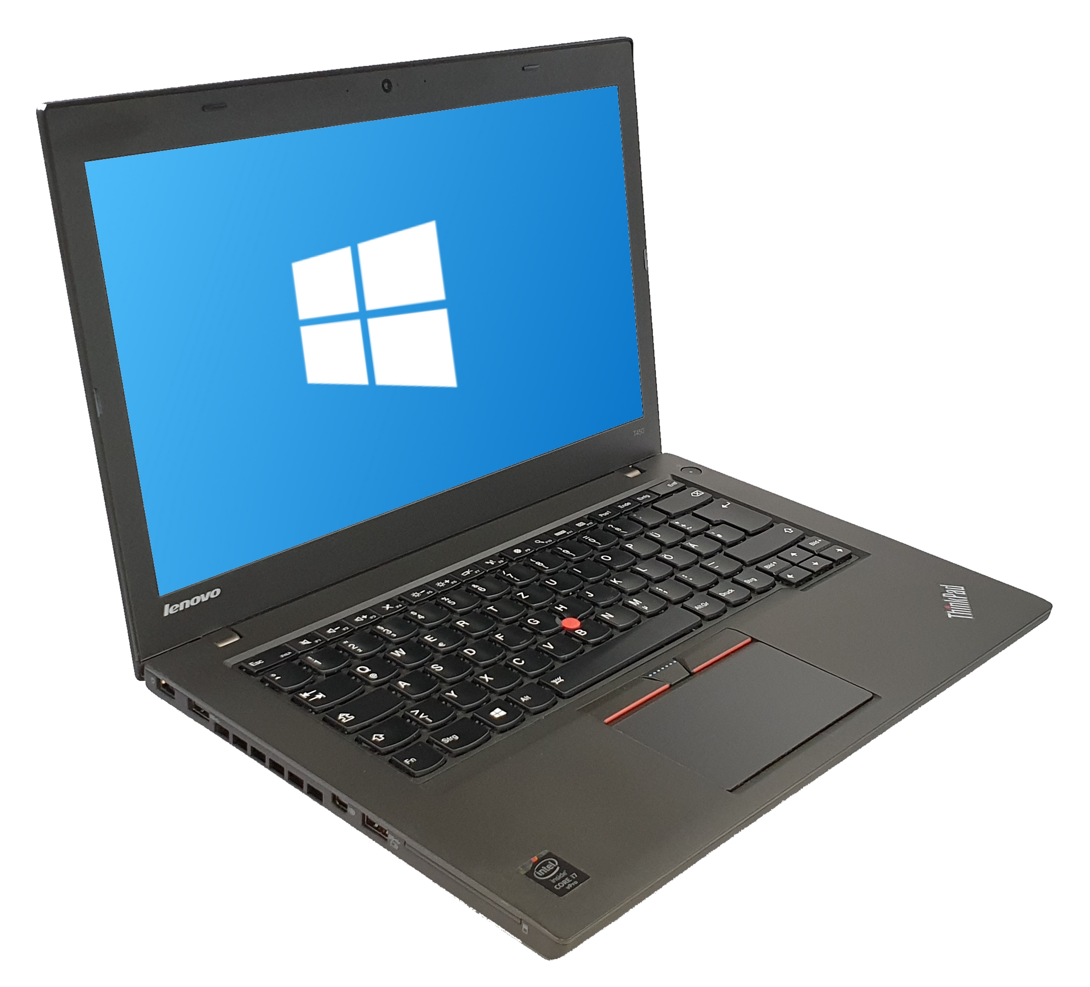 Lenovo Notebook Thinkpad T450 i75600U 8GB 256GB SSD HD+ Win 10 Pro A