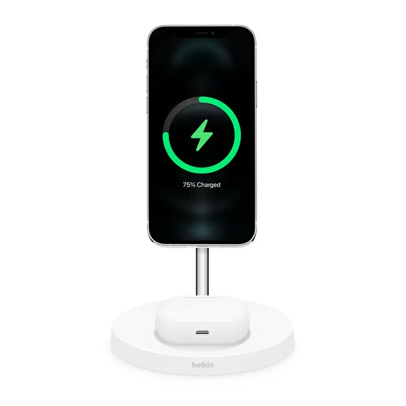 Belkin BOOST↑CHARGE™ PRO 2-in-1 Wireless Charger Stand with MagSafe HPL72