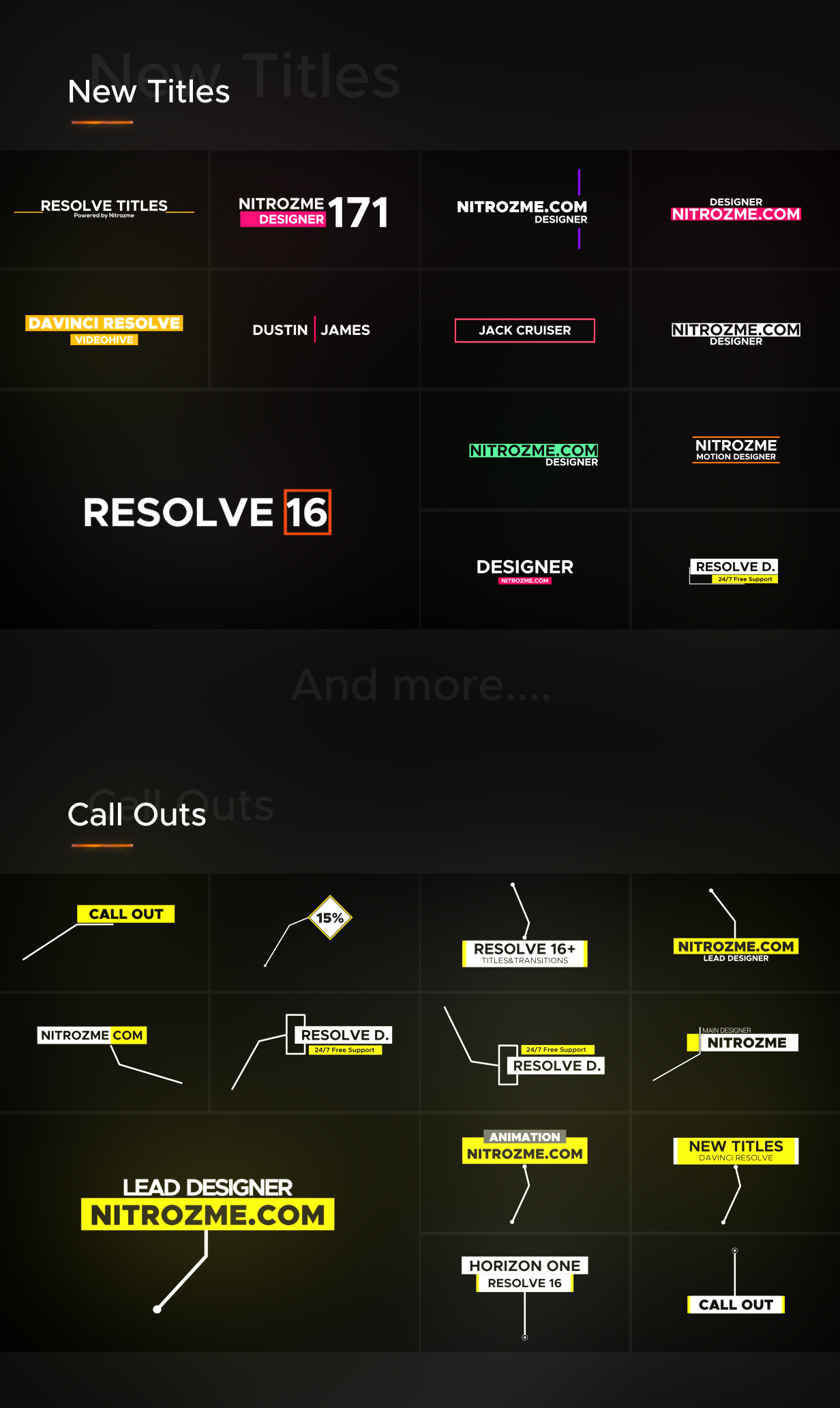 Transitions Library for DaVinci Resolve - 7