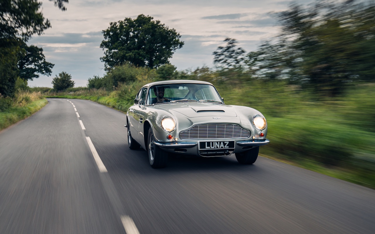 Lunaz unveils electric Aston Martin DB6