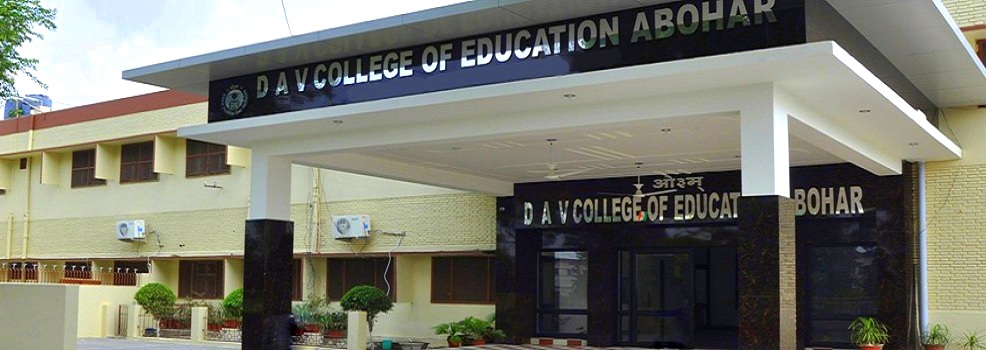 D.A.V. College of Education, Abohar
