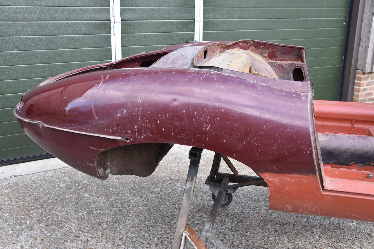 E-type that crashed at Snetterton in 1965 to be restored